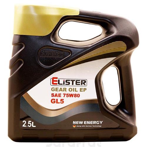 تصویر روغن گیربکس دستی 80 * 75 ( 2.5 لیتری ) GL5 الیستر / 6