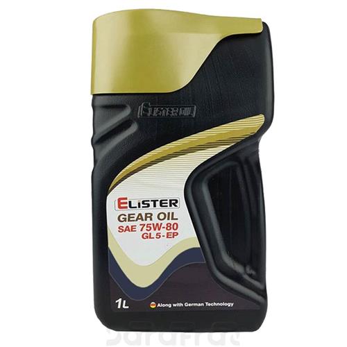 تصویر روغن گیربکس دستی 80 * 75 ( 1 لیتری ) GL5 الیستر / 12