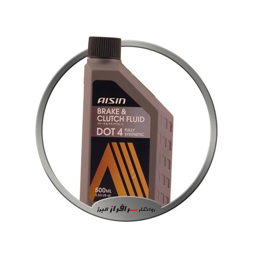 تصویر روغن ترمز آبی ( 500 سی سی ) DOT4 آیسین