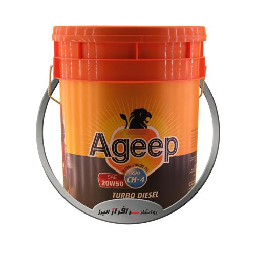 تصویر روغن موتور دیزلی توربو دیزل 50-20 ( 20 لیتری ) CH4 آجیپ