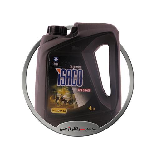 تصویر روغن موتور کوانتیک 50-20 ( 4 لیتری ) SG ایساکو به تام روانکار / 6