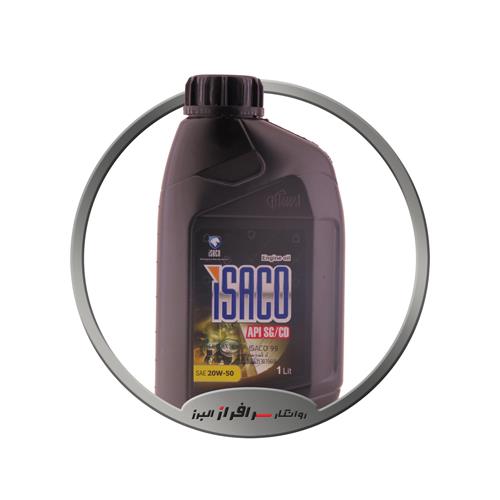 تصویر روغن موتور کوانتیک 50-20 ( 1 لیتری ) SG ایساکو به تام روانکار / 12