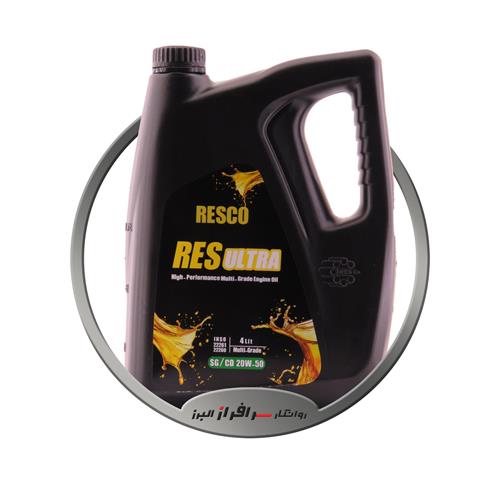 Picture of روغن موتور 50-20 ( 4 لیتری ) SG پلاستیکی رسکو ایرانول / 4